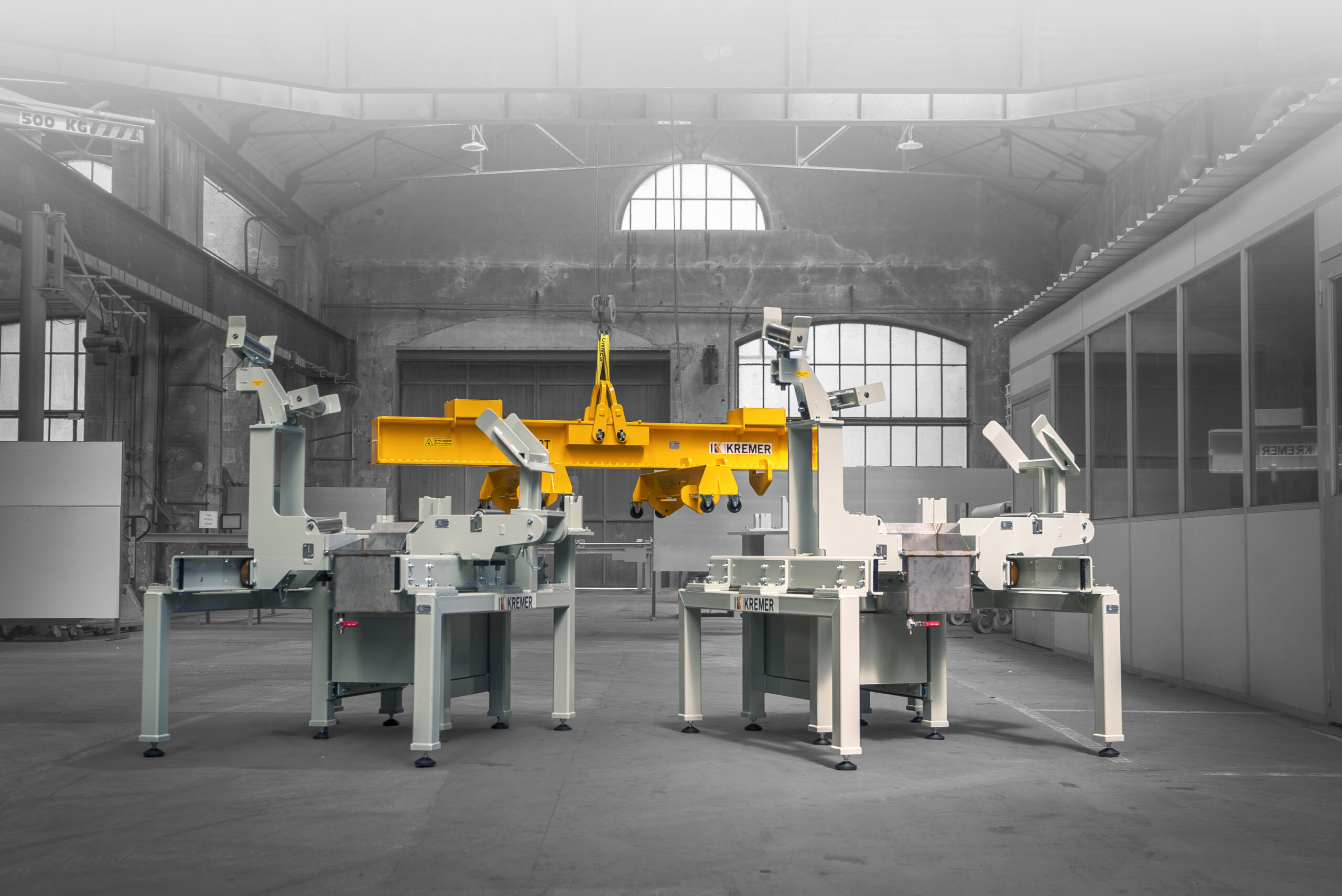 Gros outillages fabriqués par le Groupe KREMER dans nos ateliers